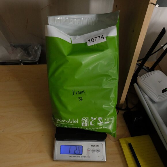 Frame Jeans Womens 32 White Le High Straight Blanc Cropped Stretch - Picture 12 of 12